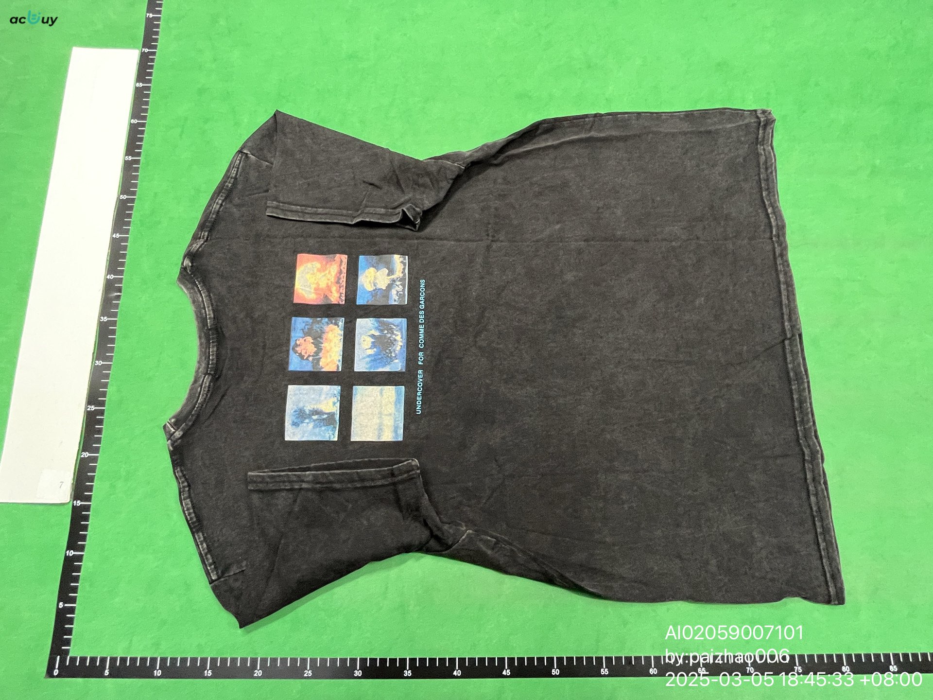 QC Photo - Undercover x CDG Nuke Tee