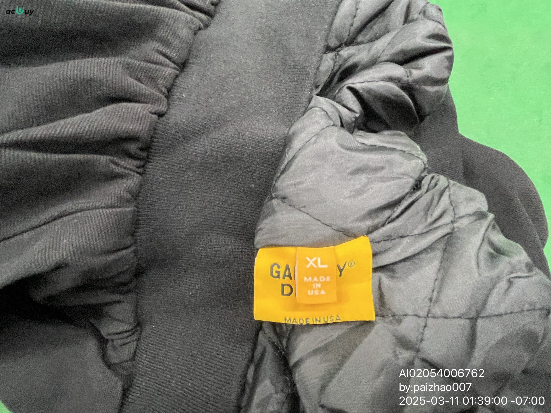 QC Photo - Gallery Dept Embroidered Logo Bomber Jacket (2 Variants)