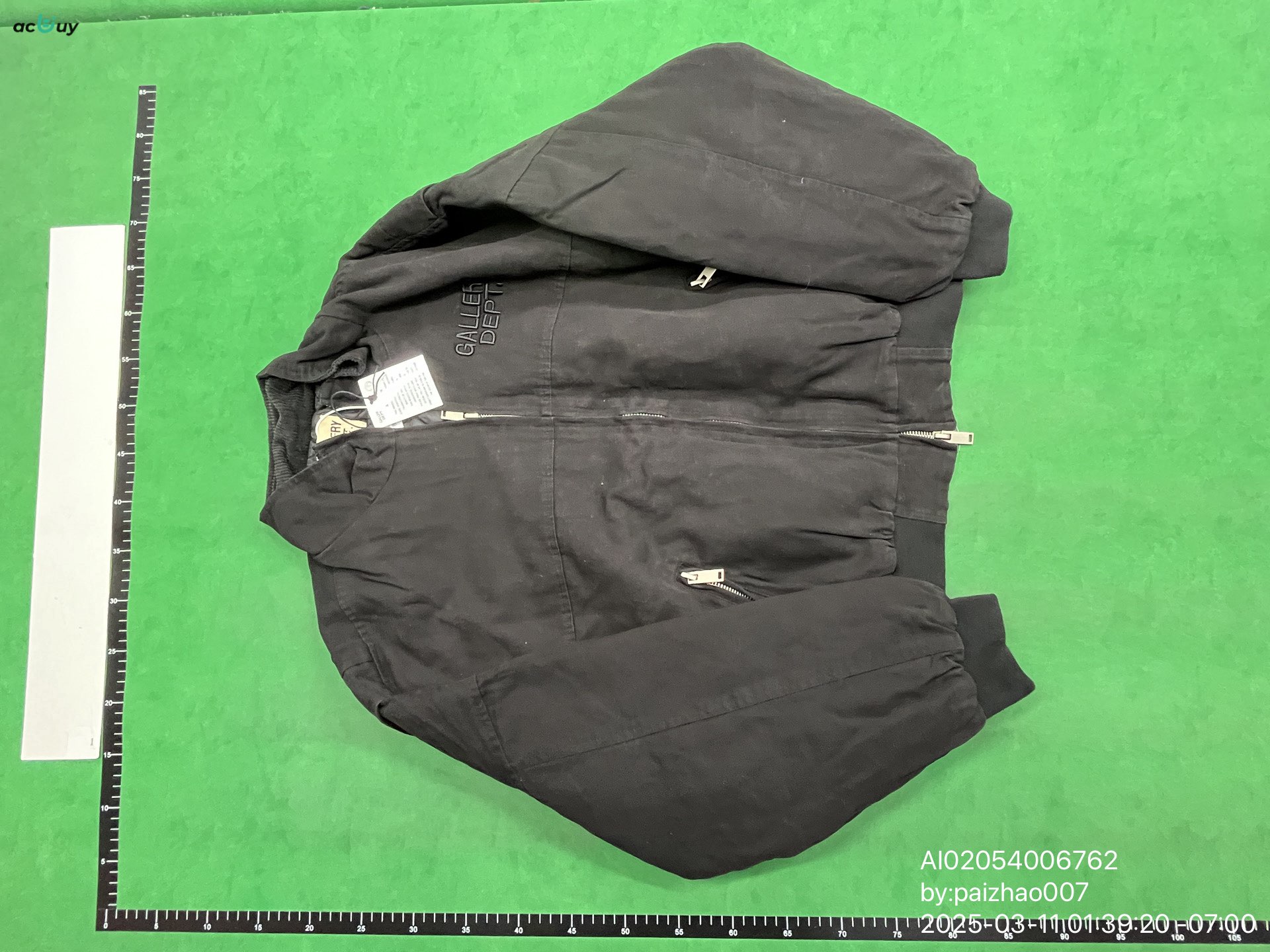 QC Photo - Gallery Dept Embroidered Logo Bomber Jacket (2 Variants)