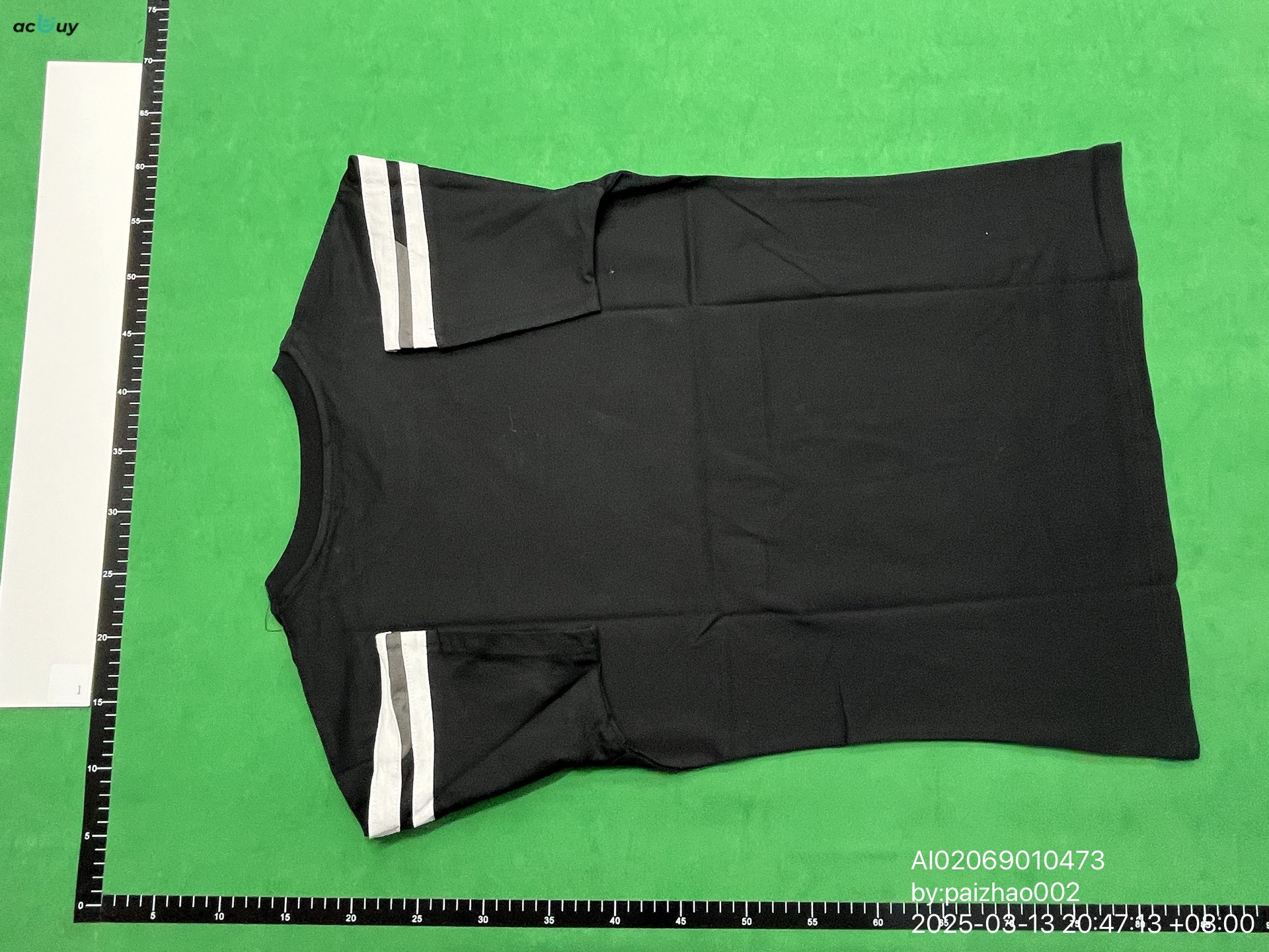QC Photo - Balenciaga Sporty B Shrunk Tee