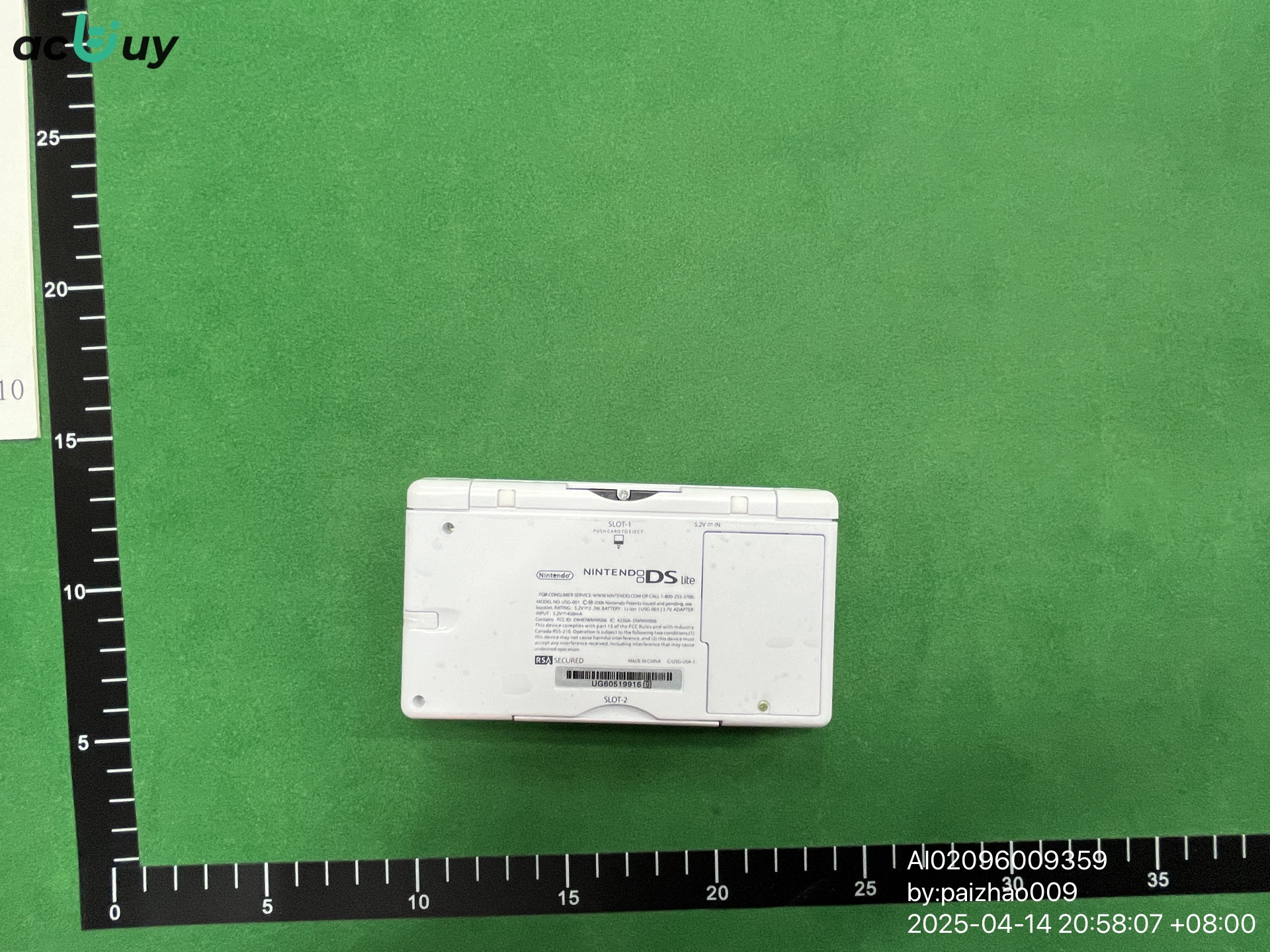 QC Photo - Used Nintendo DS Consoles (31 Variants)