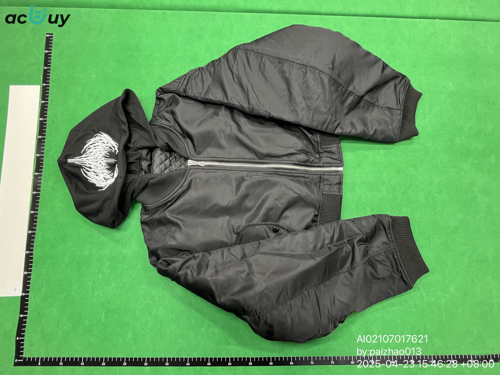 QC Photo - Playboi Carti Narcissist Cropped Bomber Jacket