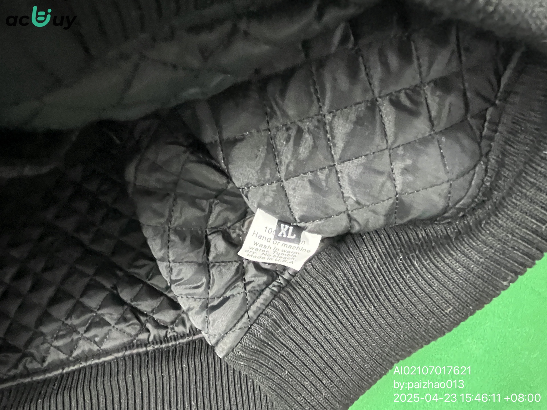 QC Photo - Playboi Carti Narcissist Cropped Bomber Jacket