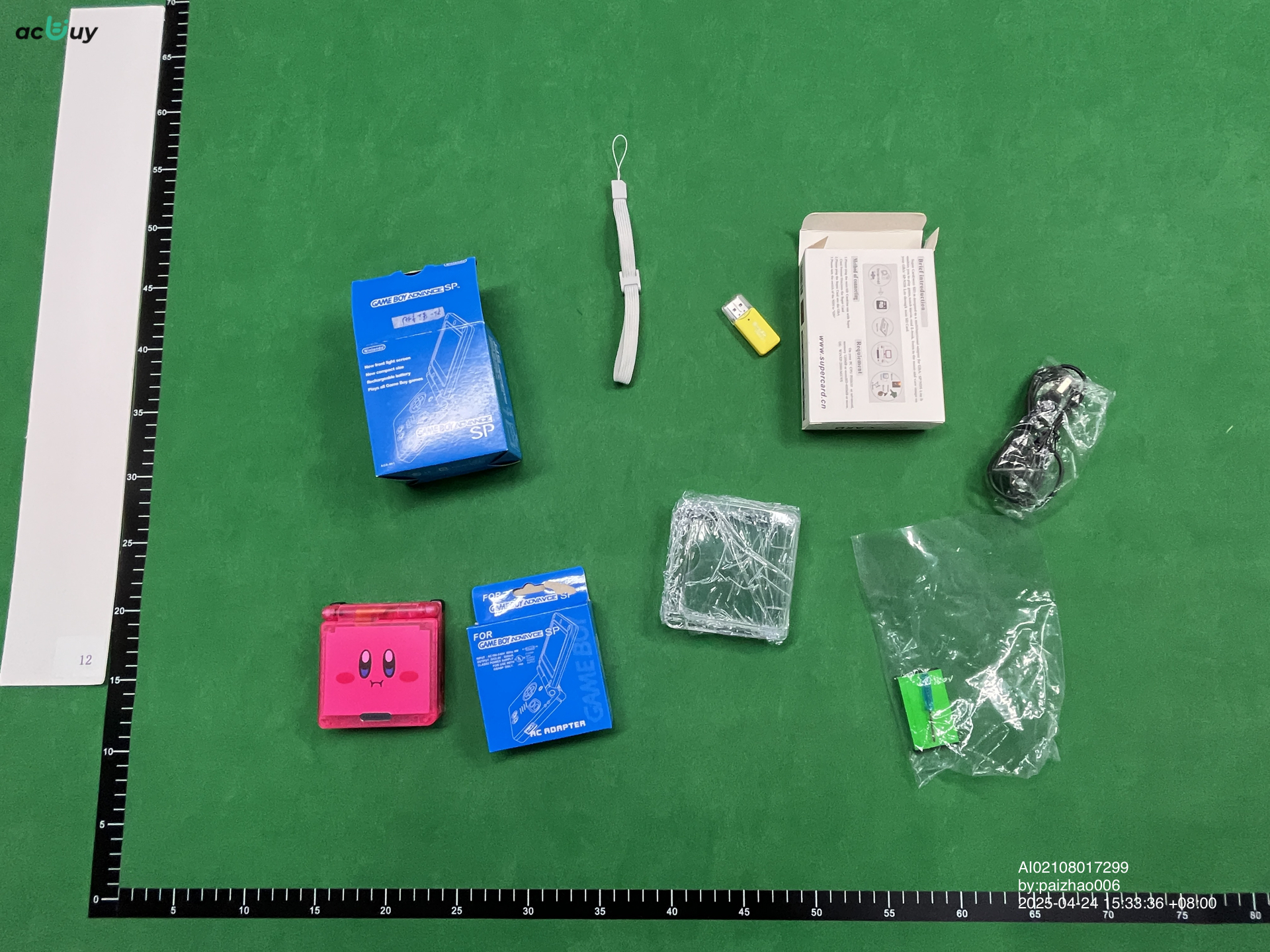 QC Photo - Used Nintendo GameBoy Advance Consoles (55 Variants)