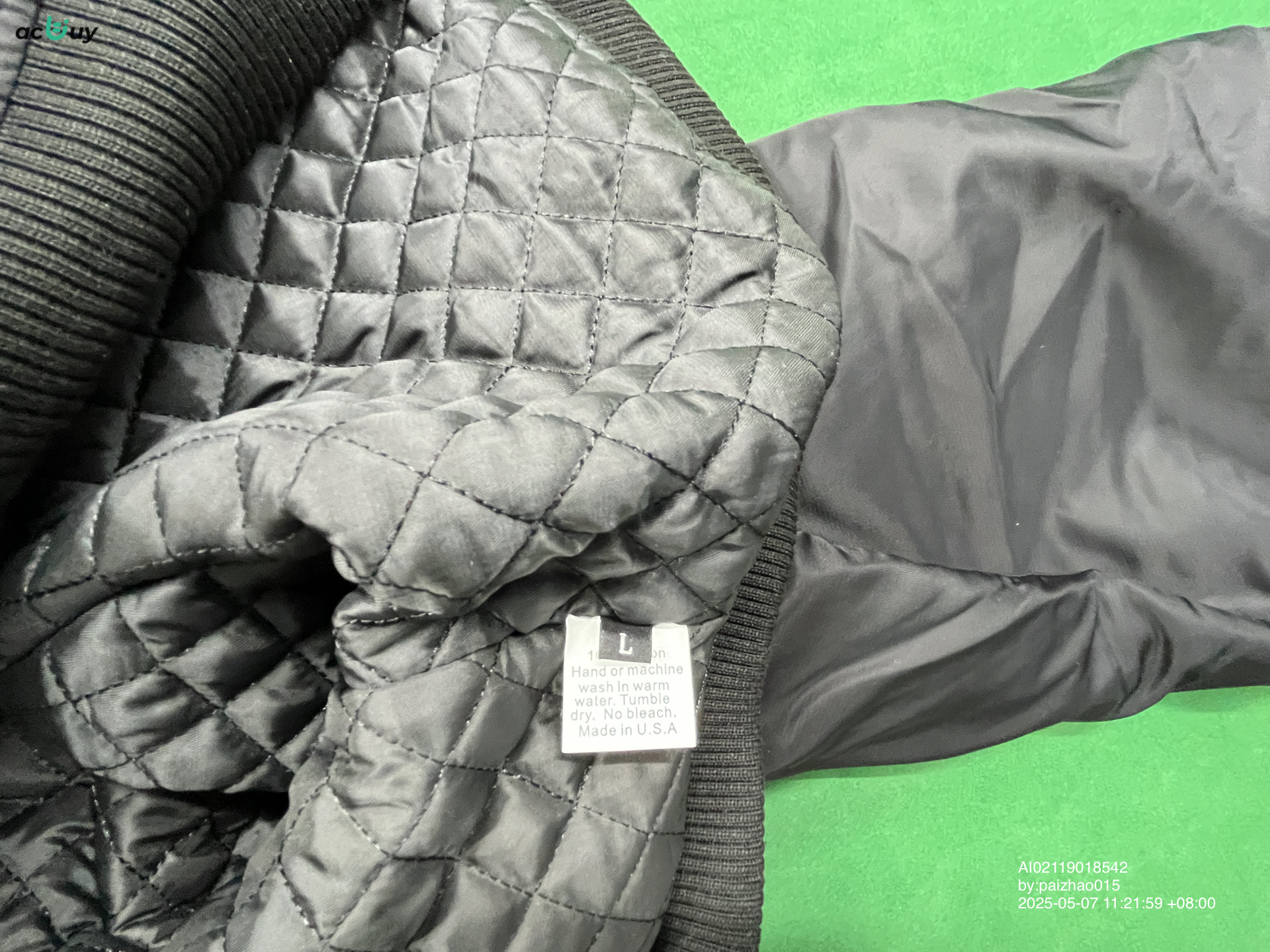 QC Photo - Playboi Carti Narcissist Cropped Bomber Jacket